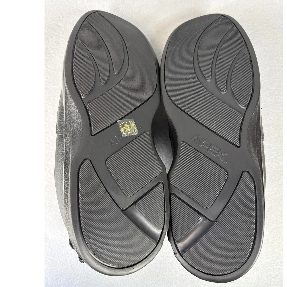 Apex Biomechanical Classic Moc Dress Leather Slip On Shoes Size 13 Wide‎ B5000M